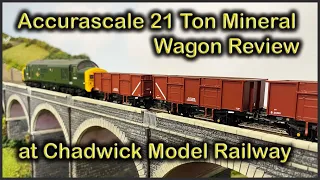 Accurascale 21 Ton Mineral Wagon and Couplings Review at Chadwick Model Railway | 217.