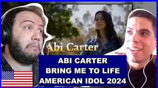 Abi Carter - Bring Me to Life | American Idol 2024 | TEACHER PAUL REACTS