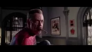 Spider Man 2.1 Extended - J.J. Jameson Wearing Spiderman Suit - Deleted Scene