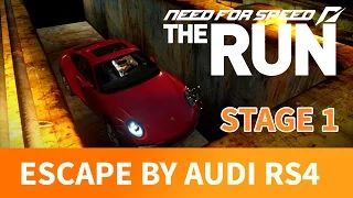 NEED FOR SPEED - THE RUN GAMEPLAY Escape - Audi RS4