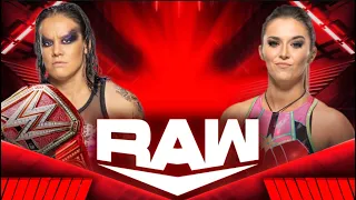 WWE2K22 RAW SHAYNA BASZLER VS TEGAN NOX