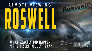 Remote Viewing the Roswell event of 1947 - Daz Smith