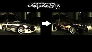 NFSMW - Making Razor's Ford Mustang GT from Jewels' car!