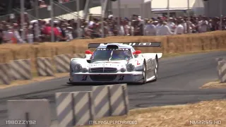 174 1998 Mercedes Benz CLK LM 5 0 Liter M119 NA V8 Engine Sounds @ Goodwood FOS!