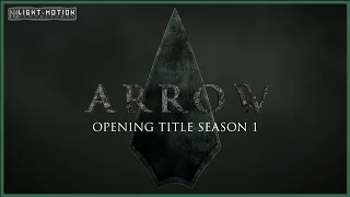 After Effects: Arrow Opening Season 1