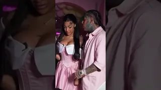 6ix9ine taking the responsability of father figure for yailins child