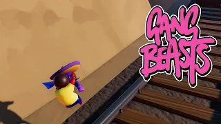 GANG BEASTS - We Missed Our Train Ride [Melee] Xbox One Gameplay