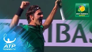 Roger Federer beats Stan Wawrinka to win 2017 BNP Paribas Open | Indian Wells 2017 Highlights