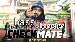 EMIWAY - CHECKMATE[BASS BOOSTED] #1 (NO BRANDS EP)| bass boosted geet