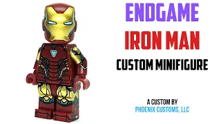 BEST IRON MAN Custom Minifigure EVER - Phoenix Customs "Ultimate Armor" Review