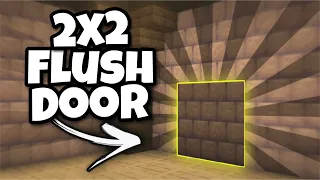 EASY 2x2 Flush Piston Door In Minecraft Bedrock 1.20!!! (PS4, PS5, Xbox, Windows 10, MCPE, Switch)