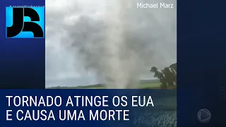 EUA: tornado atinge área rural e provoca pelo menos uma morte