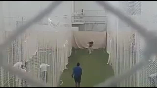 Sachin tendulkar son arjun tendulkar net practice on Lords