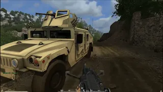 Humvee Convoy Ambushed