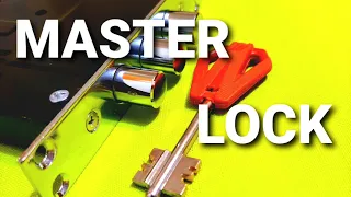 [ 70 ] КАК БЫСТРО ВСКРЫТЬ СУВАЛЬДНЫЙ ЗАМОК MASTER LOCK