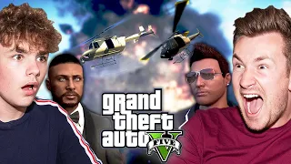 BROTHERS PLAY GTA 5 FOR THE FIRST TIME