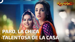 Rudra Se Sorprendió Al Ver A Paro En La Cocina | Rangrasiya en Español Capítulo 32