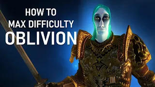 How To Max Difficulty Oblivion