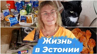 Vlog.Семейные влоги.Уезжаем домой.Закупка школьных товаров и продуктов.Цены в Эстонии взлетели вверх