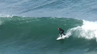 Surfing Willow Creek, Big Sur CA, October 2020