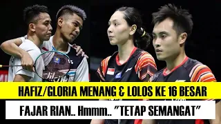 HAFIZ/GLORIA KALAHKAN RINOV/PITAH LOLOS KE 16 BESAR TOYOTA THAILAND OPEN 2021