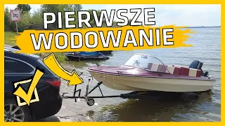 PIERWSZY RAZ PŁYNIEMY MOTORÓWKĄ CAMEO PO ZALEWIE JEZIORSKO!