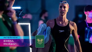 Emma McKeon - 100m Butterfly and interview  | ISL SEASON 3