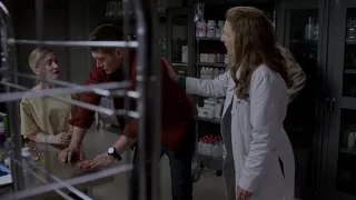 Supernatural | Dean gets handcuffed for taking the pills | S11E17 | Logoless