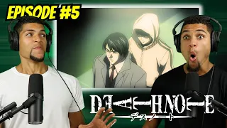 "I AM KIRA!" | Death Note - Ep.5 Reaction! *New Anime Fans*