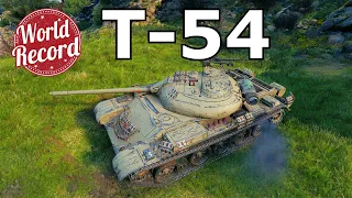 World of Tanks T-54 - 10 Kills 10,8K Damage | NEW WORLD RECORD !