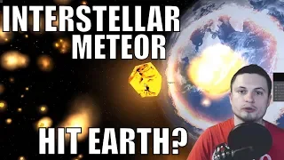 Harvard Scientist Believes an Interstellar Meteor Hit Earth in 2014