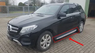 Mercedes GLE W166 | Trittbretter mit Montage 299 € | Seitenschweller | oem style running boards