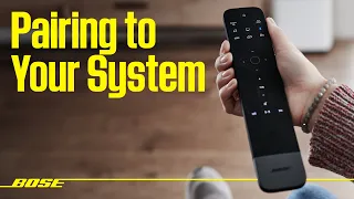 Bose Soundbar Universal Remote – Pairing to Your System