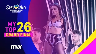 Eurovision 2023: Grand Final - My Top 26