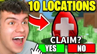 How To FIND ALL 10 RARE EGG LOCATIONS In Roblox MURDER MYSTERY 2! (EASTER EGG HUNT EVENT)