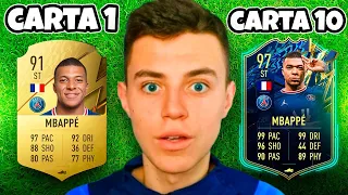 Uso Todas las cartas de Mbappe