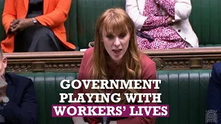 Angela Rayner Slams Anti-Strike Bill