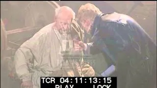 Hamlet - Sir John Gielgud, first rehearsal as Priam, King of Troy - Film 90080