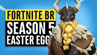 Fortnite Battle Royale | Season 5 Easter Eggs, Memes and Story Recap