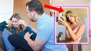 SHE CAUGHT ME CHEATING ON HER! PRANK BACKFIRED!