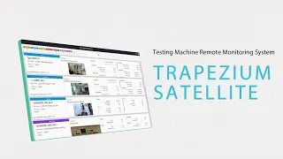 TRAPEZIUM SATELLITE Testing Machine Remote Monitoring System