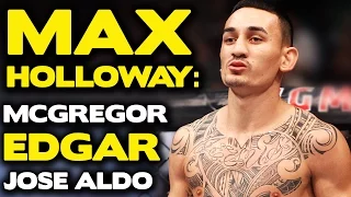 Max Holloway doubts McGregor injured ACL when they fought, wants rematch