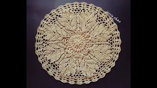 crochet mandala doily #30/ how to crochet mandala