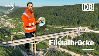 Letzter Blick vor Eröffnung: Deutsche Bahn präsentiert die Filstalbrücke