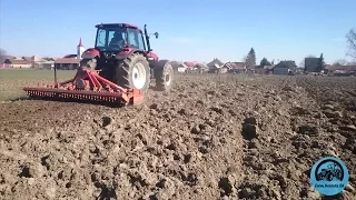 Soil preparation for seeding/ Príprava pôdy na sejbu |NH Fiatagri M160| SK 2016