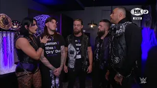 Rhea Ripley confronta a Damian Priest en Backstage - WWE Raw 11/12/2023 (En Español)