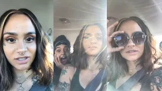 Kehlani | Instagram Live Stream | 4 October 2017 w/ Girlfriend Shaina