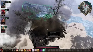 DOS2 Slane the Winter Dragon Cheese Strategy - No Damage Battle Tactic