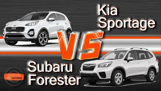 KIA Sportage vs Subaru Forester. Кто лучше Кореец или Японец? 1/8 финала