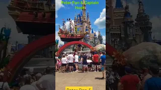 Peter Pan & Captain Hook at Disney's Magic Kingdom
